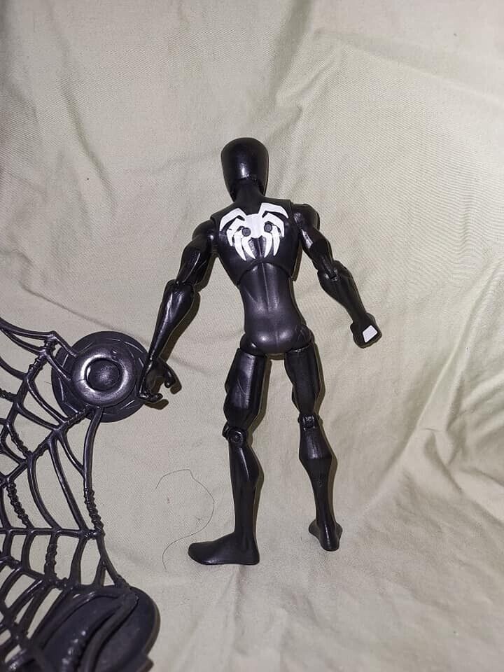 Marvel Spectacular Spiderman Black Suit Symbiote Action Marvel Spectacular Spiderman Black Suit Symbiote Action