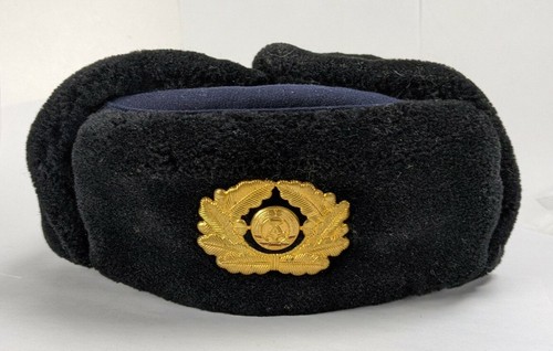 Vintage NVA East German Army Winter Hat 