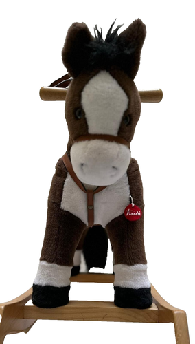 ❤️ GIOCO BAMBINO BAMBINA CAVALLO CAVALLINO A DONDOLO CON PELUCHE VINTAGE TRUDY - Foto 4 di 20