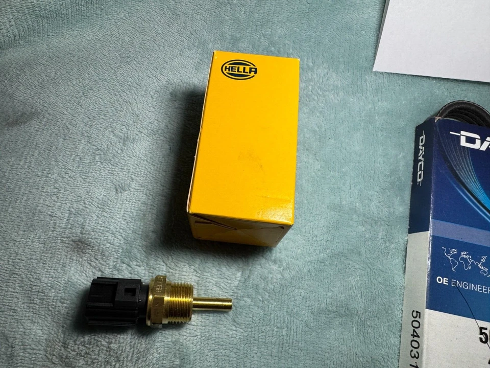 Filtro de aceite Smart Fortwo / correa serpentina / sensor de temperatura lote nuevo 2008-2015  Foto 4 de 4