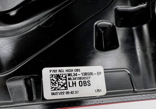 New OEM Ford Taillight Left OBS Scales LED Blind 2021-2023 Ford F150 ML34-13B505 - Picture 3 of 3
