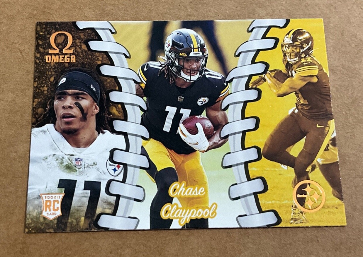 2020 Chronicles Omega # O-16 Chase Claypool Rookie Pittsburgh Steelers Football