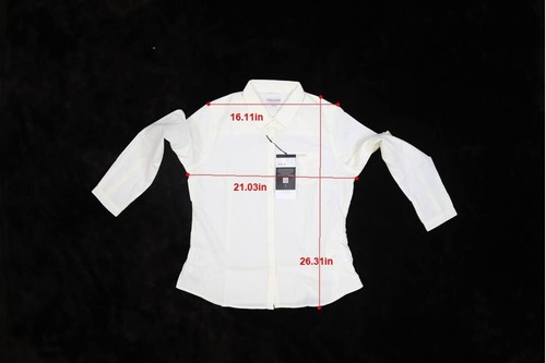 Craghoppers Kiwi Quick Dry Long Sleeve Button Front Shirt Sea Salt White Women L - Picture 4 of 12