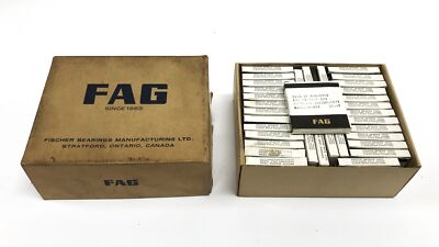 FAG 3/8 inch Ball Bearing SR2ZZT7-C24-CD772459-DDP2BR-1673, Box of 33, NOS