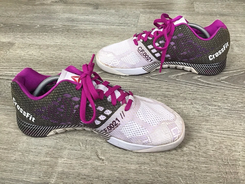 Reebok Women’s Size 9 Shoes CrossFit Nano 5.0 Training Shoes Pink Purple M49798 - Image 4 of 4