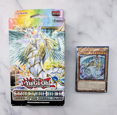  Yu-Gi-Oh  Legends of the Crystal Beasts *FIRST EDITION* Structure Deck x2