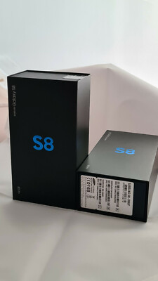 Samsung Galaxy S8  64GB  Midnight Black  SM-950F  SMARTPHONE   OVP