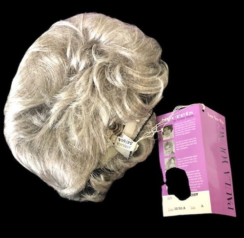Abby WhisperLite Wig PAULA YOUNG A5504 56/60A Angels Wing New w tags - 第 10/15 張圖片