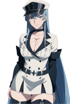 Pegatina «Akame ga Kill - Esdeath Waifu ! » de ShindouArt | Redbubble