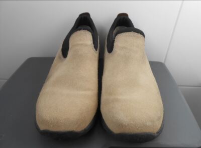 Land's End Herren Wildleder Halb Schuhe Marke Design Style EU 42 UK 8 TOP