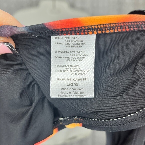 Calvin Klein Women's High Waisted Elastic Logo Sporty Bikini Set Size S / L thumbnail 4