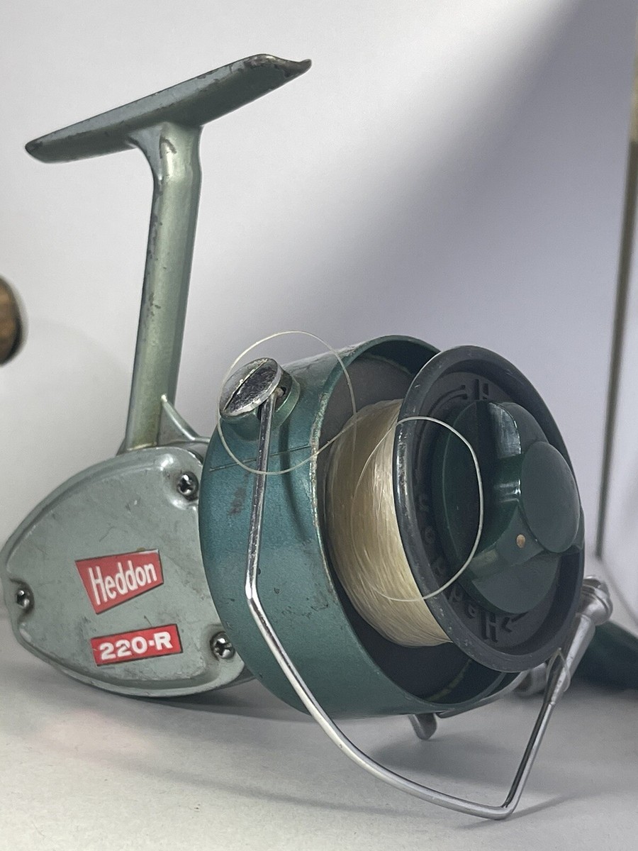Lot Vintage 7 Moulinets De Pêche Pflüger + Canne En Liège - Doux Et Prêts à L'emploi