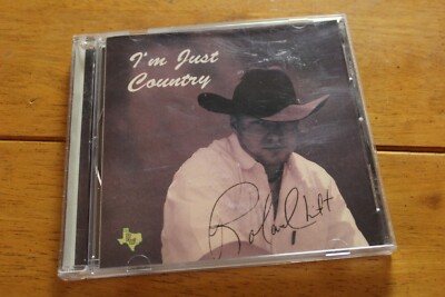 HAND SIGNED AUTOGRAPHED* ROLAND WHITT - I'M JUST COUNTRY CD