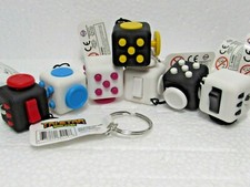 Fidget Toy Cube Stress Anxiety Relief Desk Toy EDC 6 Sided Adults Kids Focus LOT