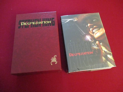Desperation by Stephen King (1996) Large Hardcover Gift Edition in Slipcase