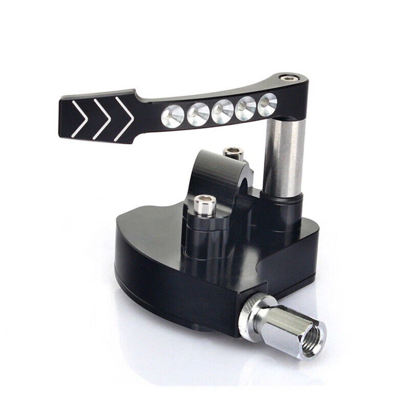Botão de controle de velocidade barra alavanca polegar 7/8" 22mm para alça motocicleta acelerador CNC - Imagem 4 de 4