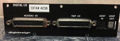 AVID Digidesign 192 Digital Card I/O Input Output AES/EBU TDIF ADAT
