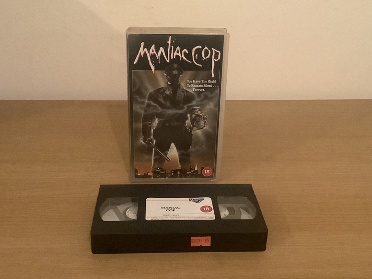 Maniac Cop VHS Video Cassette Tape Horror Medusa Pictures 1988 Free P&P |  eBay UK