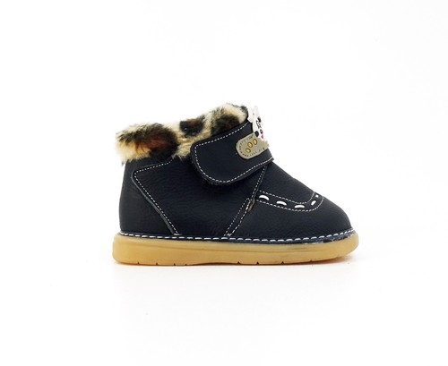 Botas Botas Botas Cuero Auténtico Azul T. 24 - Imagen 5 de 9