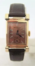 Vintage 10k GF BULOVA Winding Watch Cal.7AP 1940s Good Condition* SERVICED
