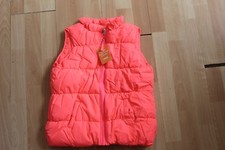 NWT GIRLS GYMBOREE SZ M 7-8 VEST POLAR PINK NEON