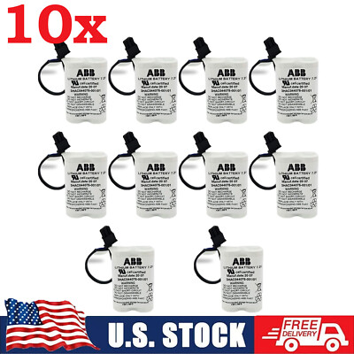 10X3HAC044075-001/01 7.2V SMB Battery for ABB Robot CPU ABBTA521 ABB3HAC16831-1