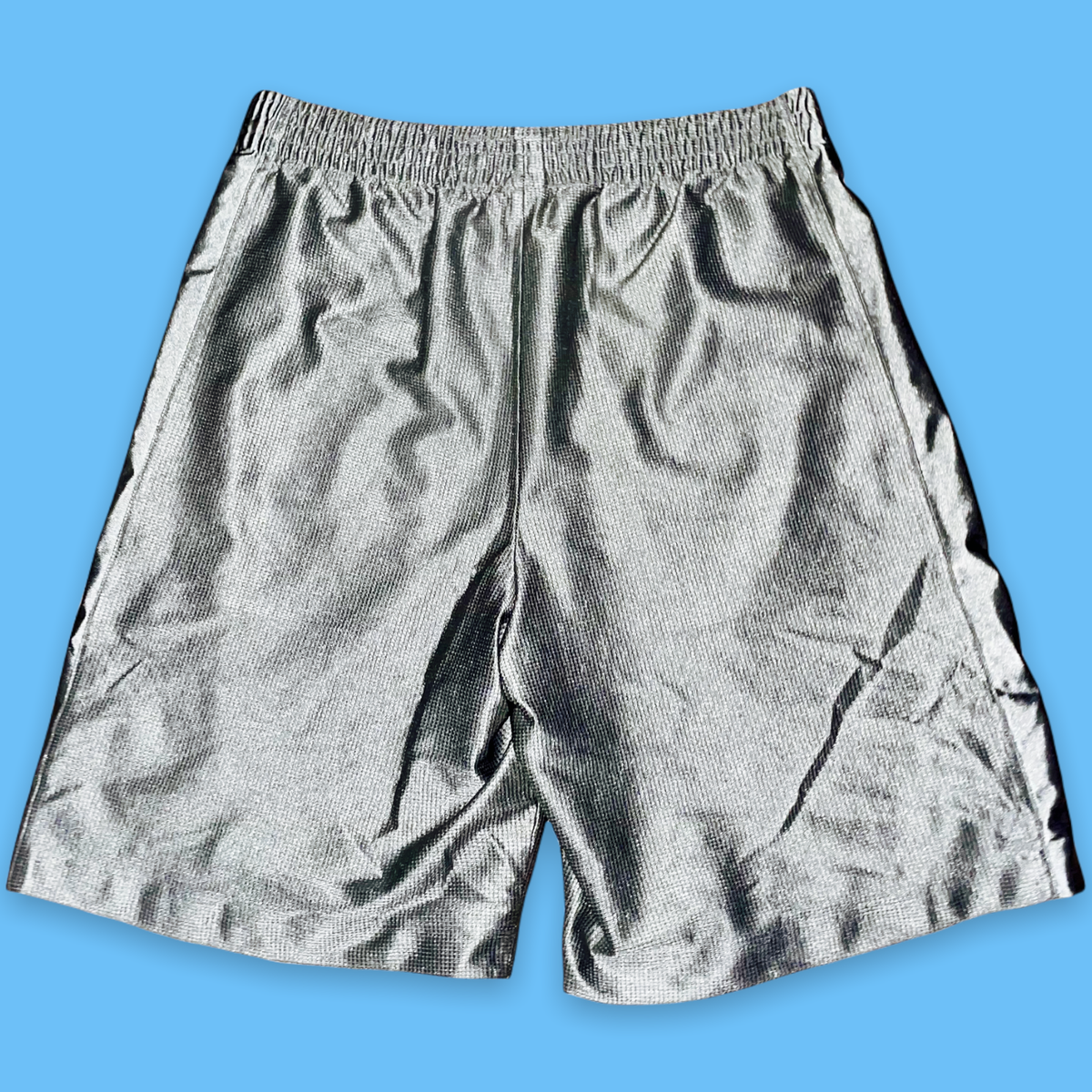 ★★Adairs★★ Graphic Shorts Silver IW6303 Rare Vintage Nike Basketball Dazzle Shorts Silky Silver Med