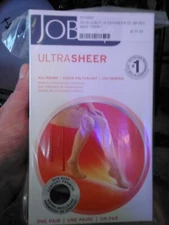 Jobst Ultra Sheer Thigh High 20-30 mmHg Compression Stockings MED Beige CT NR