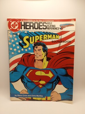 DC Heroes RPG: The Superman Sourcebook Mayfair 233 Crow Mortika W/INSERT