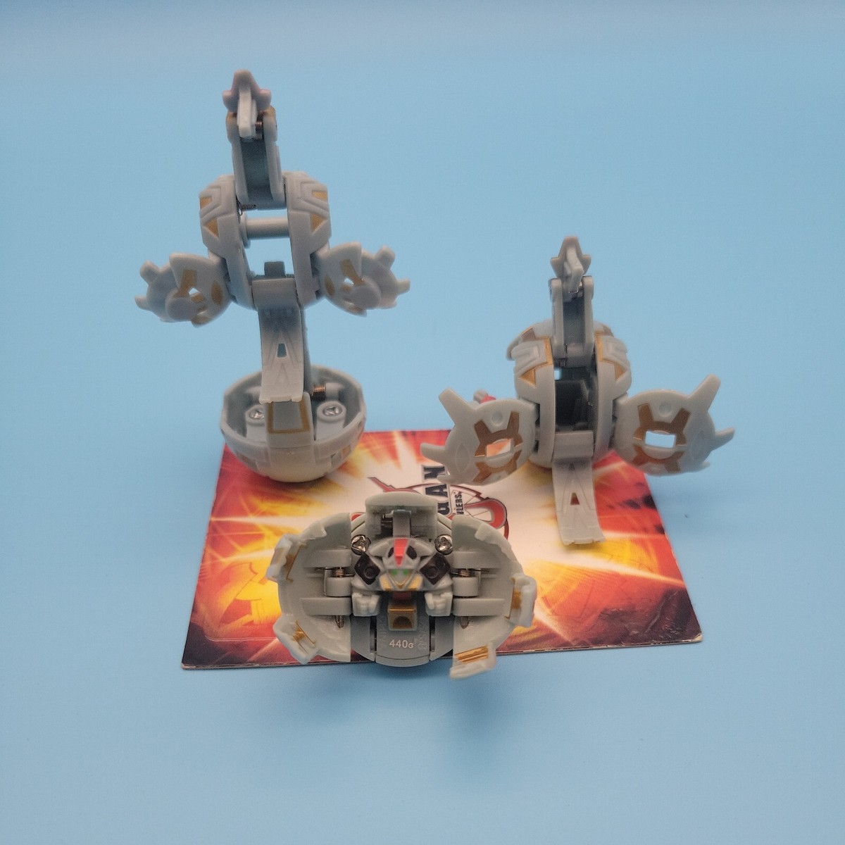 Bakugan Nemus Gray 470G New Vestroia 440G Laserman Haos mega nemus