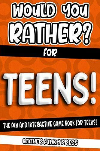 Would You Rather? For Teens!: The Fun And Interactive Game Book For Teens! (Wou - Afbeelding 1 van 1