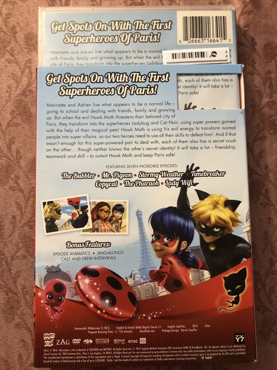 Miraculous: Tales of Ladybug & Cat Noir - TV Series DVD Collection - 26  Episodes + Bonus Features