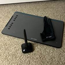 XP-Pen Deco 01 V3 10x6 Wired Graphics Drawing Tablet w Stylus, Glove Stand