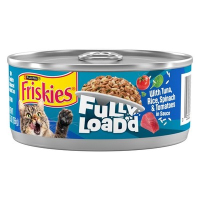 Purina Fully Load d Wet Food for Cats with Tuna, Rice, Spinach and in Sauce -...