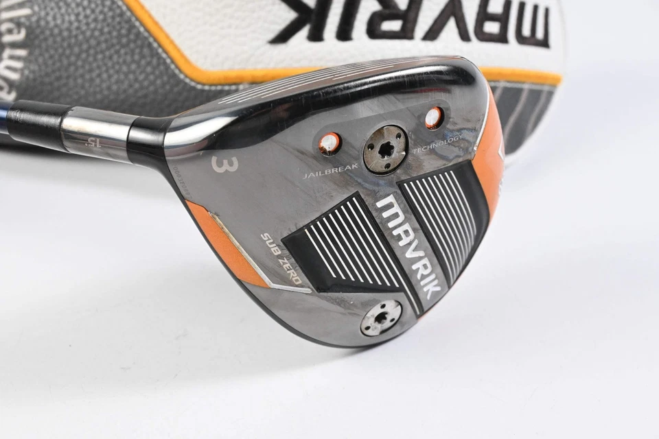 Left Hand Callaway Mavrik #3 Wood / 15 Degree / X-Flex Ventus Blue Velocore 7 - Image 2 of 4