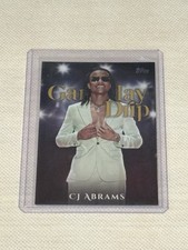 2025 Topps Game Day Drip Gold /50 Celebration SP #GD-17 CJ Abrams