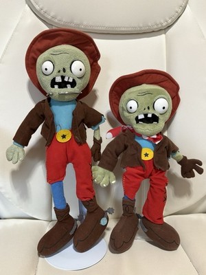 Error? Plants Vs Zombies Worldmax Cowboy Plush Long Legs Very Rare PvZ Read Desc
