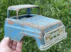 Vintage 1962 Tonka Truck Blue Cab Body Part Restoration Custom Project
