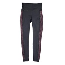 Lululemon Leggings Colour Me Quick 7/8 25" Black Flash Light Tone Size 4