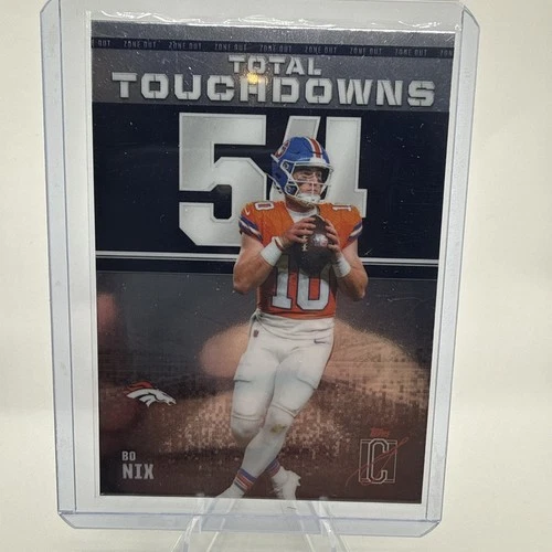 2025 Topps Signature Bo Nix Base (RAW)