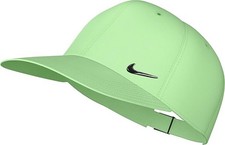 Nike Dri-FIT Club Kids' Unstructured Metal Swoosh Cap Vapour Green OS NWT