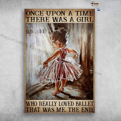 Little Girl Ballet - Once Upon A TIme, There Was A Girl, Who Really Loved Bal...
