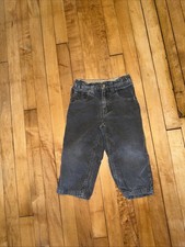 BabyGap Corduroy Pants Gray Size 2 Year Toddler Adjustable Waist
