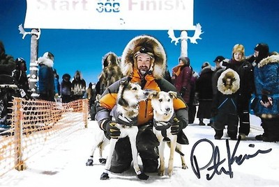 Peter Kaiser signed 4x6 photo Legend Iditarod Sledding Sports Rare COA LOOK!