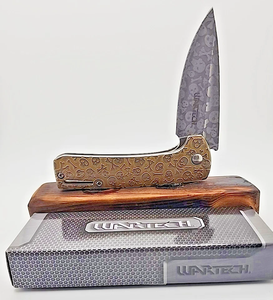 NAVAJA WARTECH GOLD SKULLS 7" B7 Foto 3 de 4