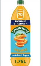 Robinsons Fruit Squash - Low Calorie - Double Strength - Orange 1.75 Litre