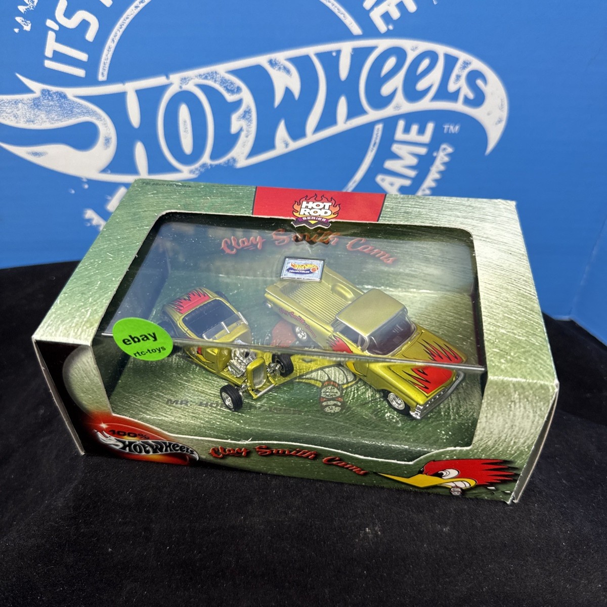 Hot Wheels 100% Clay Smith Cams Mr. HorsePower 2-Car Set Premium