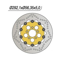 FRONT RIGHT - LEFT BRAKE DISC HARLEY DAVIDSON FXDL DYNA LOW RIDER 1450