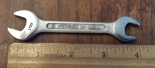 CRAFTSMAN  3/8” x 7/16” OPEN END WRENCH C1 VANADIUM 1723 USA - Picture 1 of 3