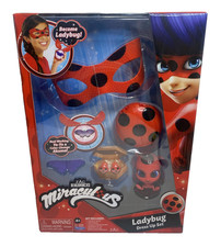 strapless open back dress Ladybug Costume Set for Adult